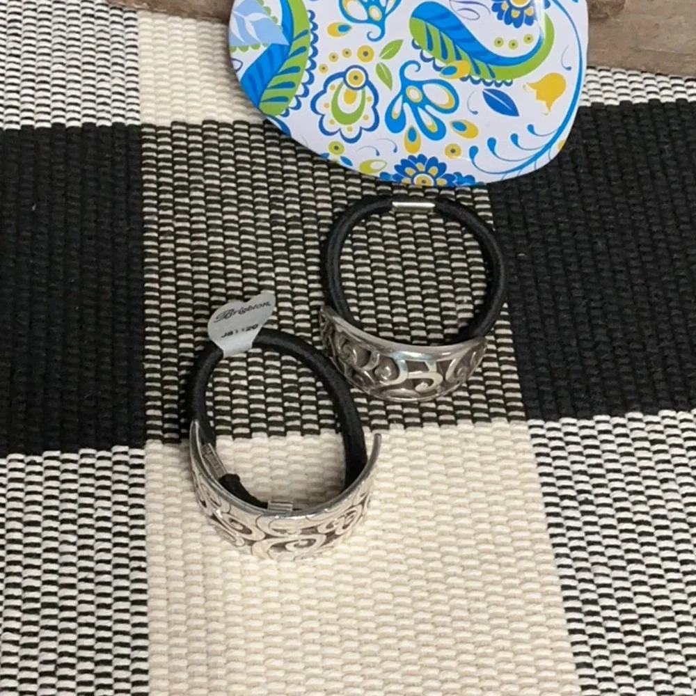 Brighton nwt great shape two piece hair tie pony tail holder two piece bundle - Picture 2 of 5